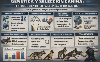 Genética cría y selección del perro de trabajo