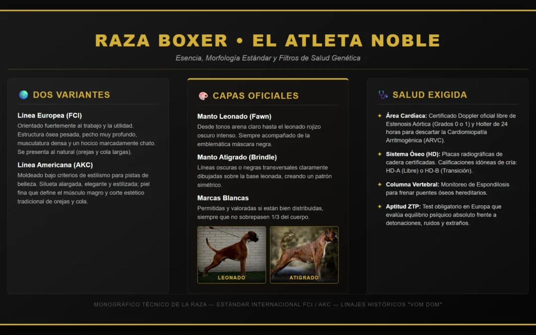 El Boxer: Historia, Estándar, Líneas de Sangre