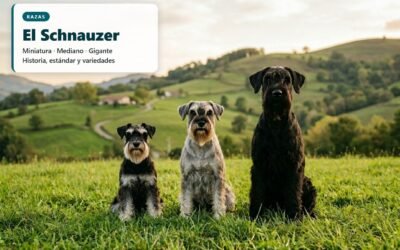 El Schnauzer: historia, estándar y variedades (miniatura, mediano y gigante)